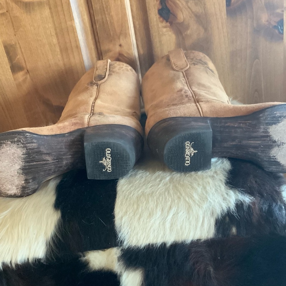Old Gringo Tan Heeled Boots - Picture 10 of 11